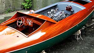 Vintage Speed Boat