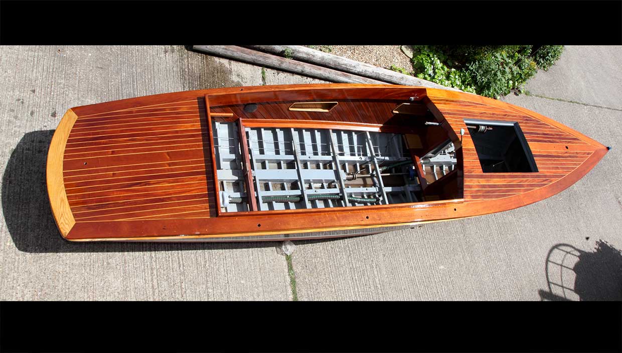 Slipper Launch 'Cherry Pie' during Restoration